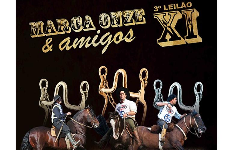 Leilão Marca Onze & Amigos chega a sua 3ª edição