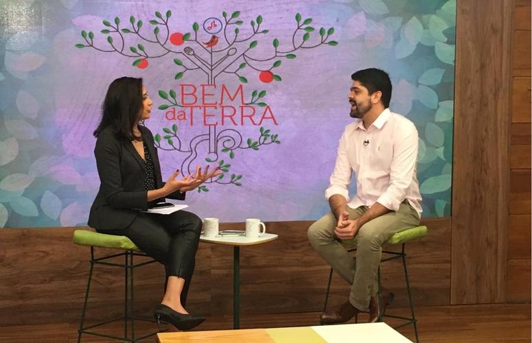 CEO Mateus Ladeia entrevistado no Canal Terra Viva