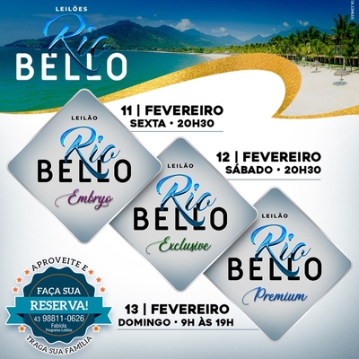 LEILÃO RIO BELLO PREMIUM
