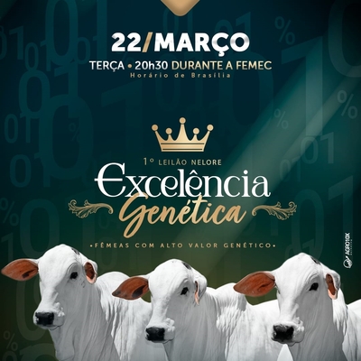 1° LEILÃO NELORE EXCELÊNCIA GENÉTICA