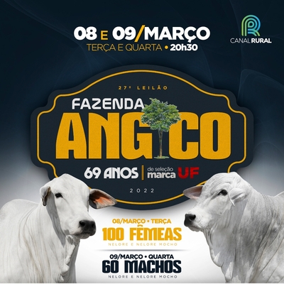 27° LEILÃO FAZENDA ANGICO - ETAPA REPRODUTORES