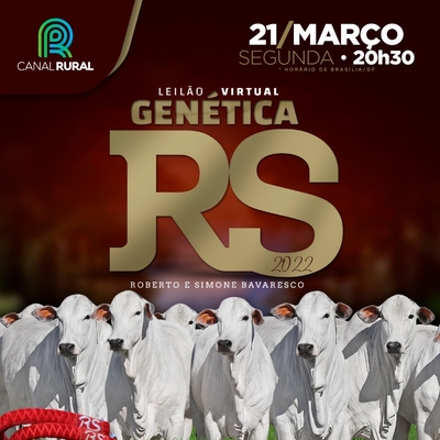 LEILÃO VIRTUAL GENÉTICA RS - ETAPA FÊMEAS