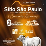 Banner - 2º LEILÃO ANUAL SÍTIO SÃO PAULO E CONVIDADOS - 21/03/2024