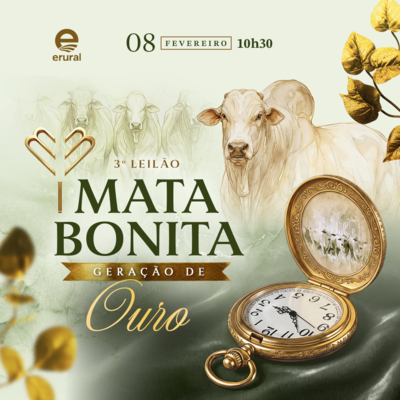 3º LEILÃO MATA BONITA - GERAÇÃO OURO 