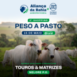 Banner - 2º SHOPPING PESO A PASTO - ALIANÇA DA BAHIA & JRT