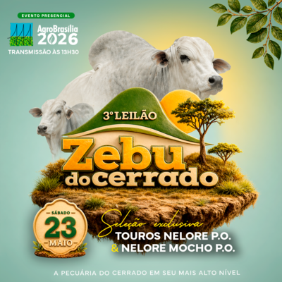 3° LEILÃO ZEBU DO CERRADO
