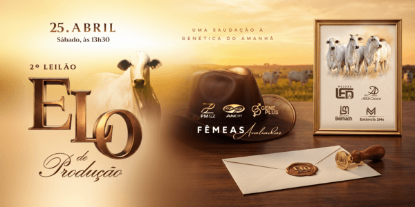 Genética de ponta, fertilidade em alta e pedigree de  campeãs. Um pacote completo pronto para transformar qualquer plantel.