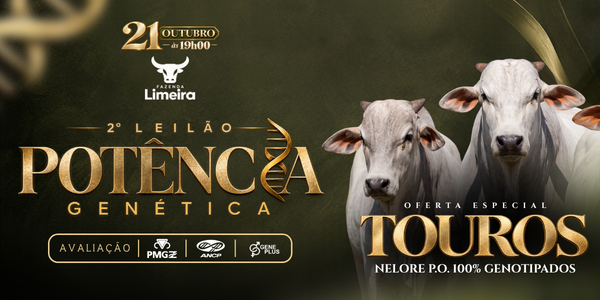 2º LEILÃO POTÊNCIA GENÉTICA - FAZ. LIMEIRA